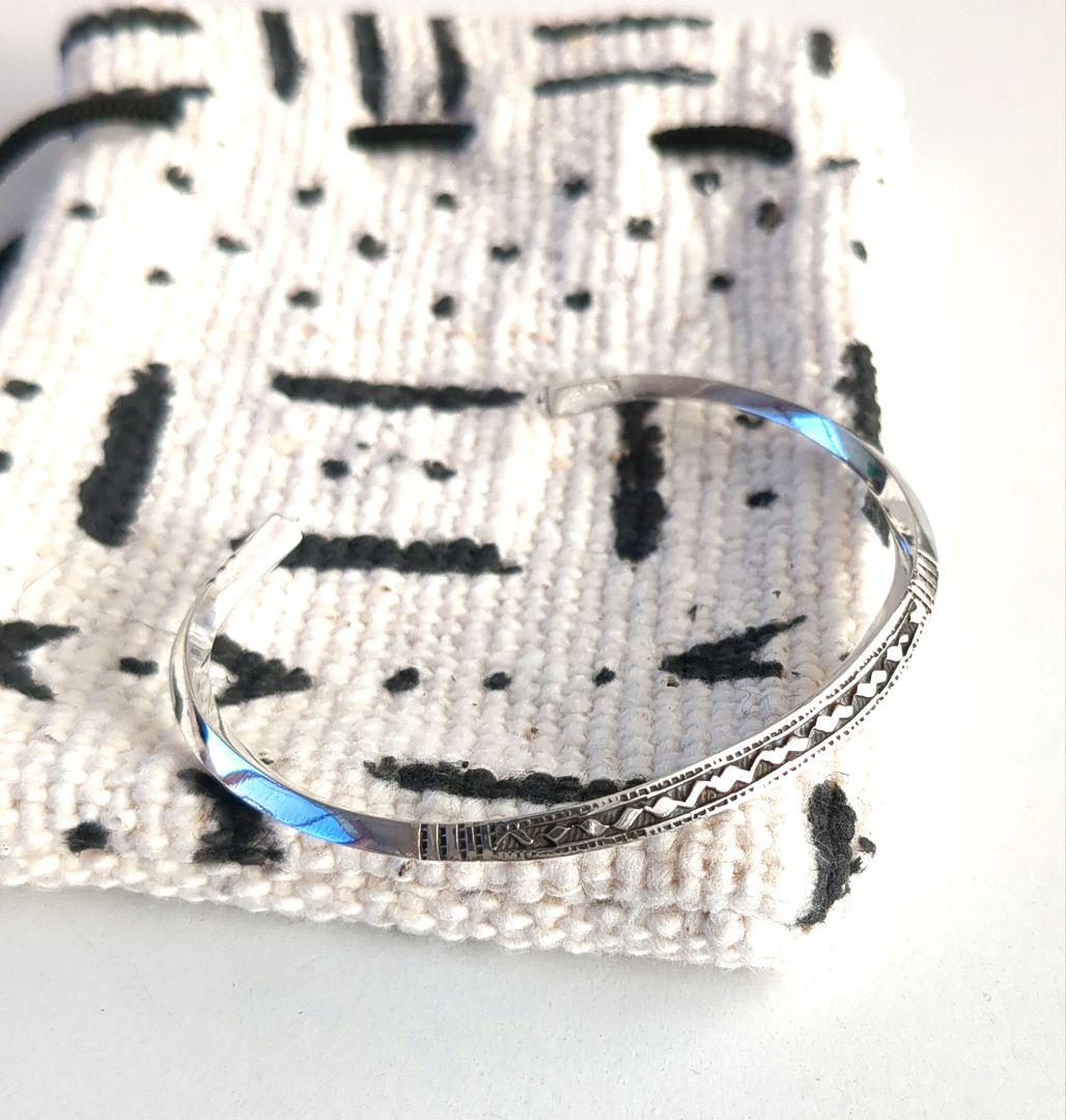 アダワット トゥアレグ　シルバーバングル