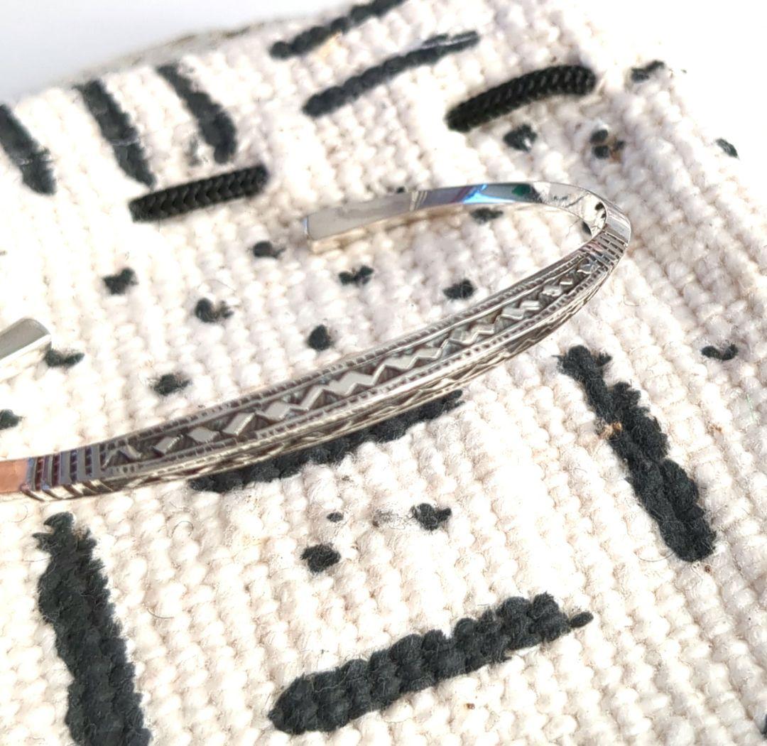 アダワット トゥアレグ　シルバーバングル