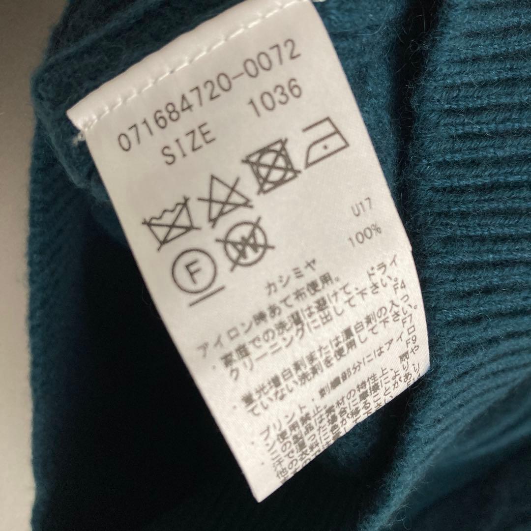 新品ゾーイZOY ティール長袖ケーブルニットセーターレディースSゴルフ