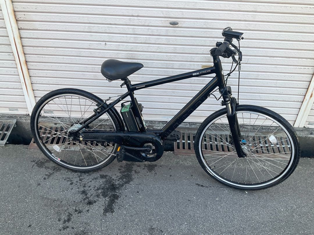ブリヂストン最新機種REAL stream26インチブラックアルミボディー