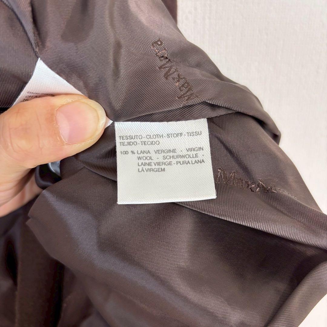 ♦︎マックスマーラ【XL】白タグ パンツスーツセット テーラードジャケット