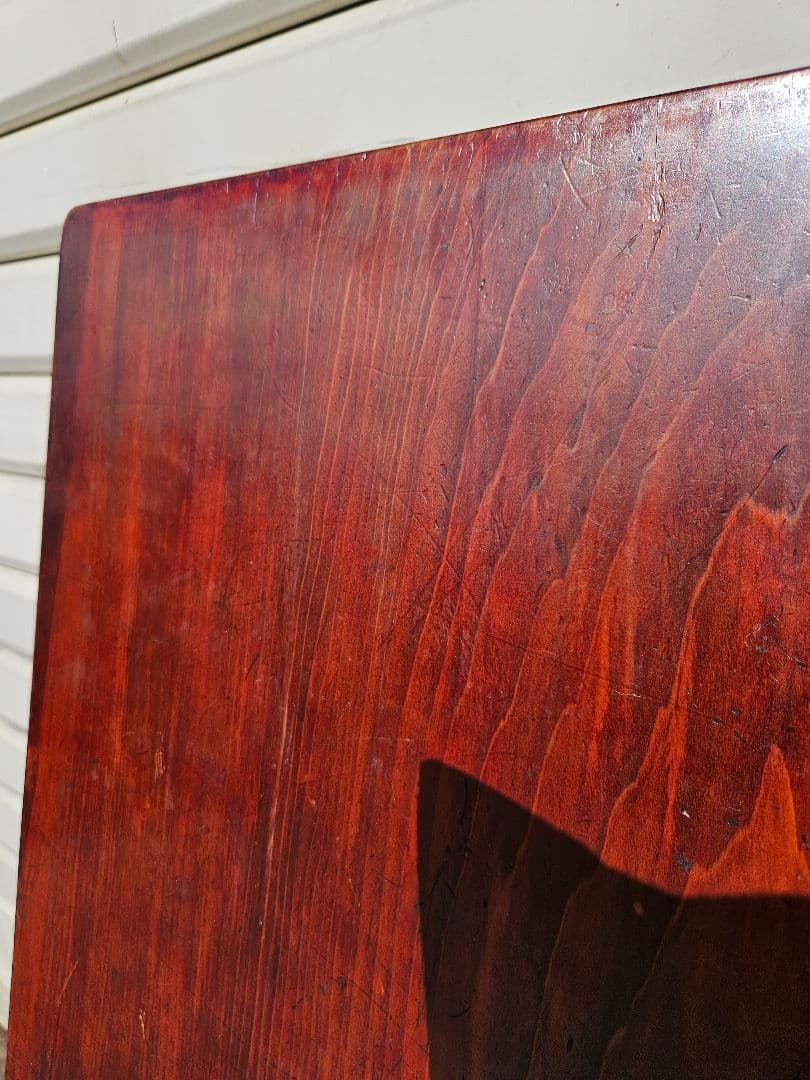 ジャパンヴィンテージ 一枚板 こたつ板天 厚さ約3cm 炬燵板 欅 無垢材 木製