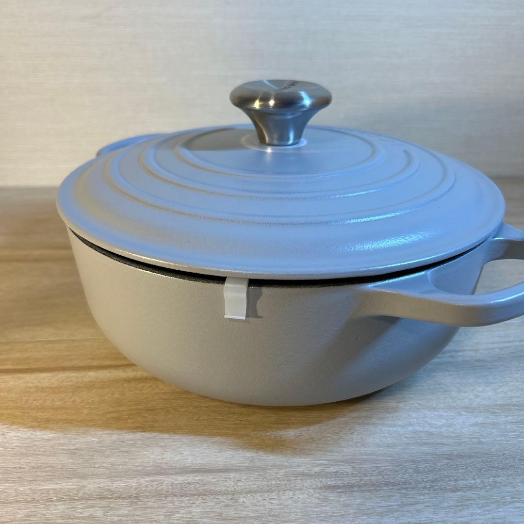 ルクルーゼ　シグニチャー　ソテーパン　24cm ソートューズ　グレー　両手鍋