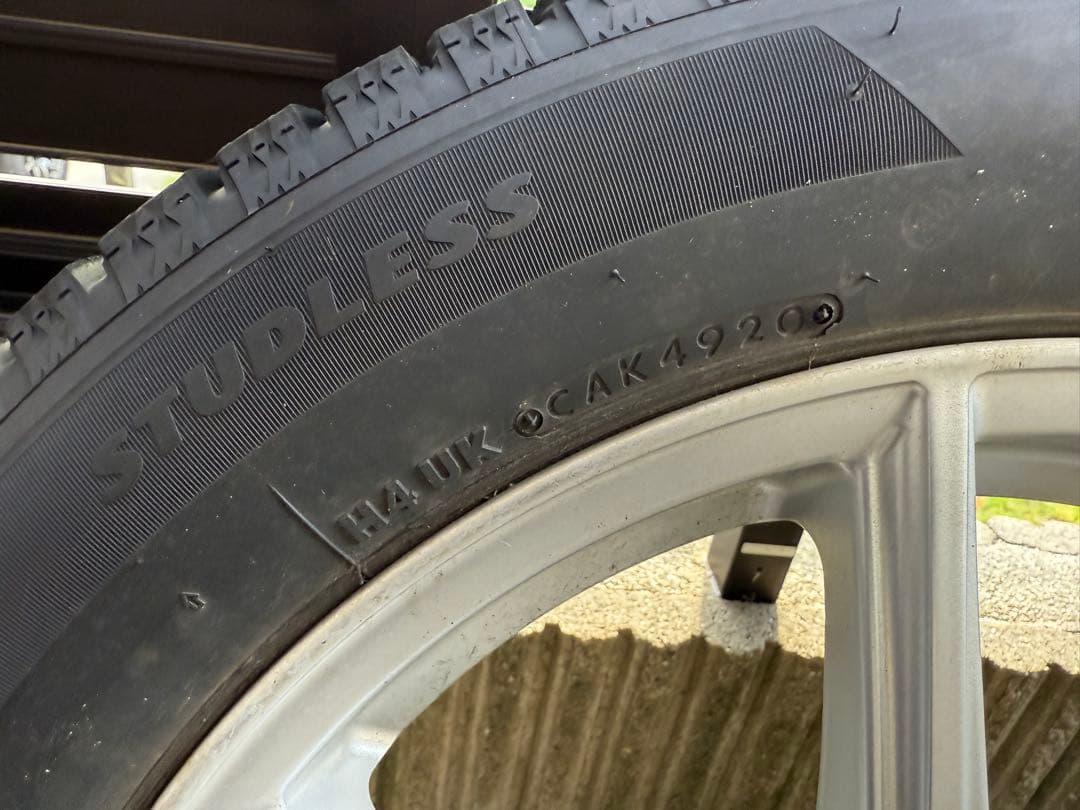 ブリジストンVRX2 195/60R17 4穴タイヤ ホイール セット④