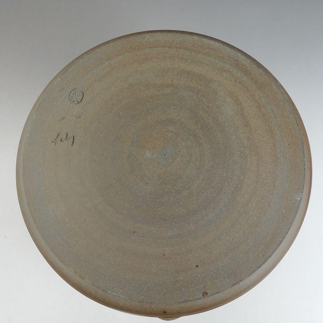 Ｗ２３２　水指　『高取　四方口　水指』『十三代　高取八仙 造』　共箱　茶道具