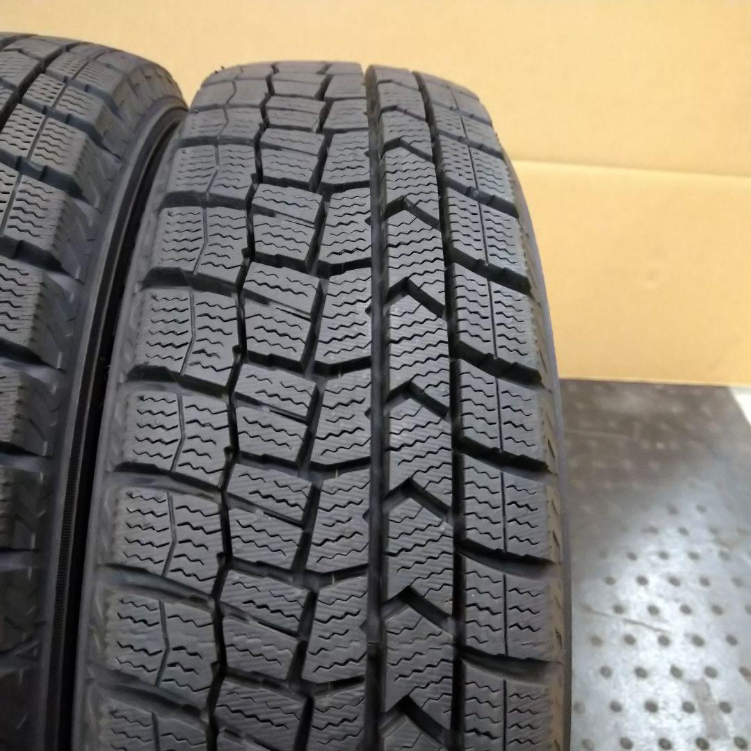 ★バリ山 155/65R14 ダンロップウインターマックスWM02 23年製4本