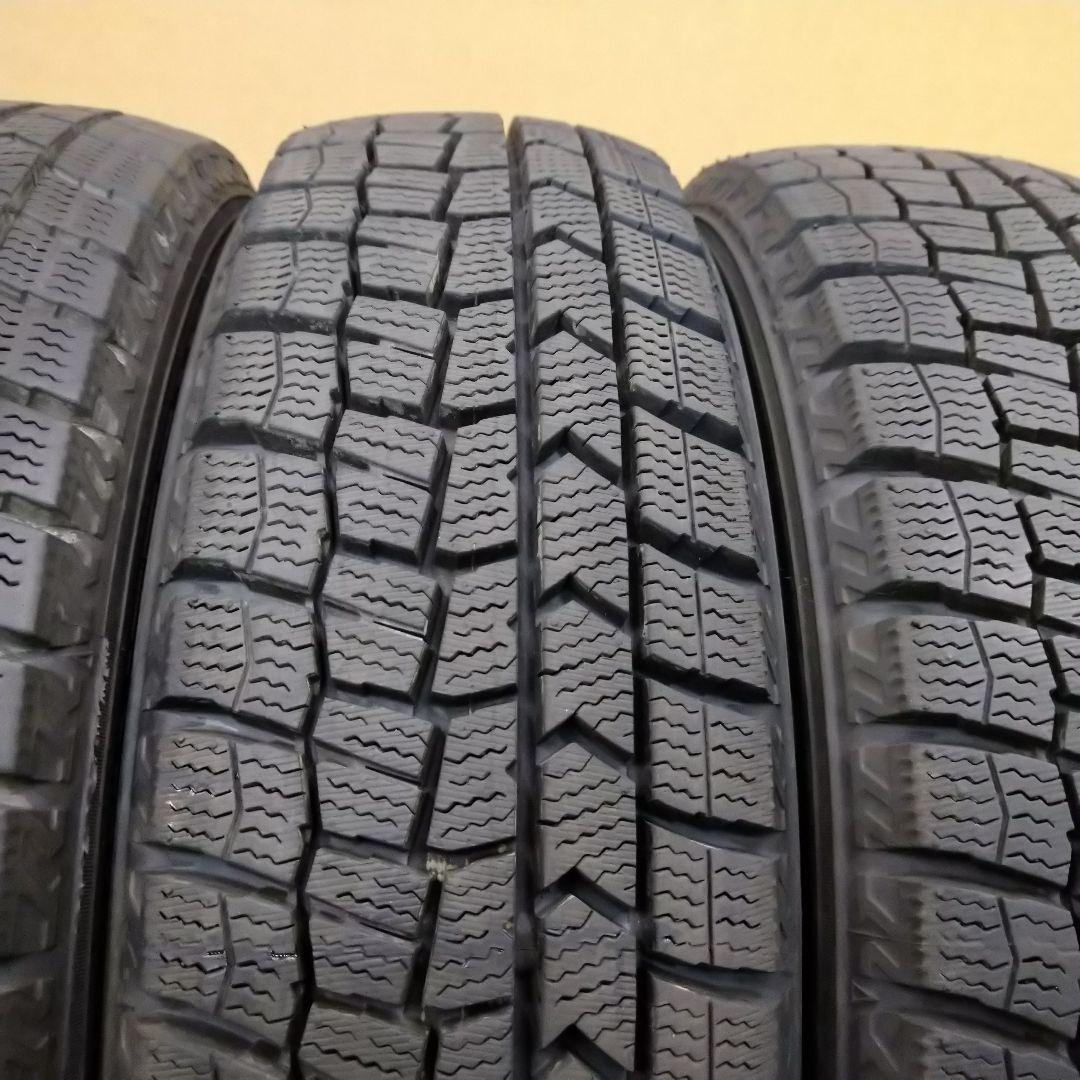 ★バリ山 155/65R14 ダンロップウインターマックスWM02 23年製4本