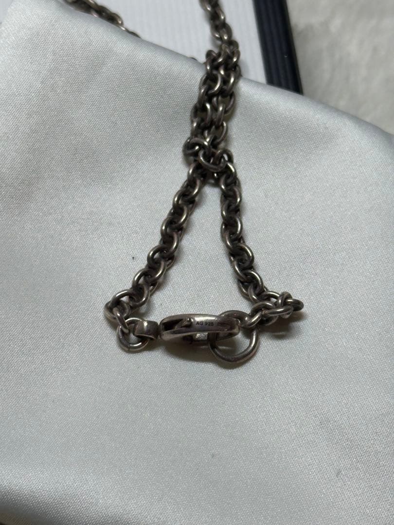 GUCCI メタルチェーンネックレス