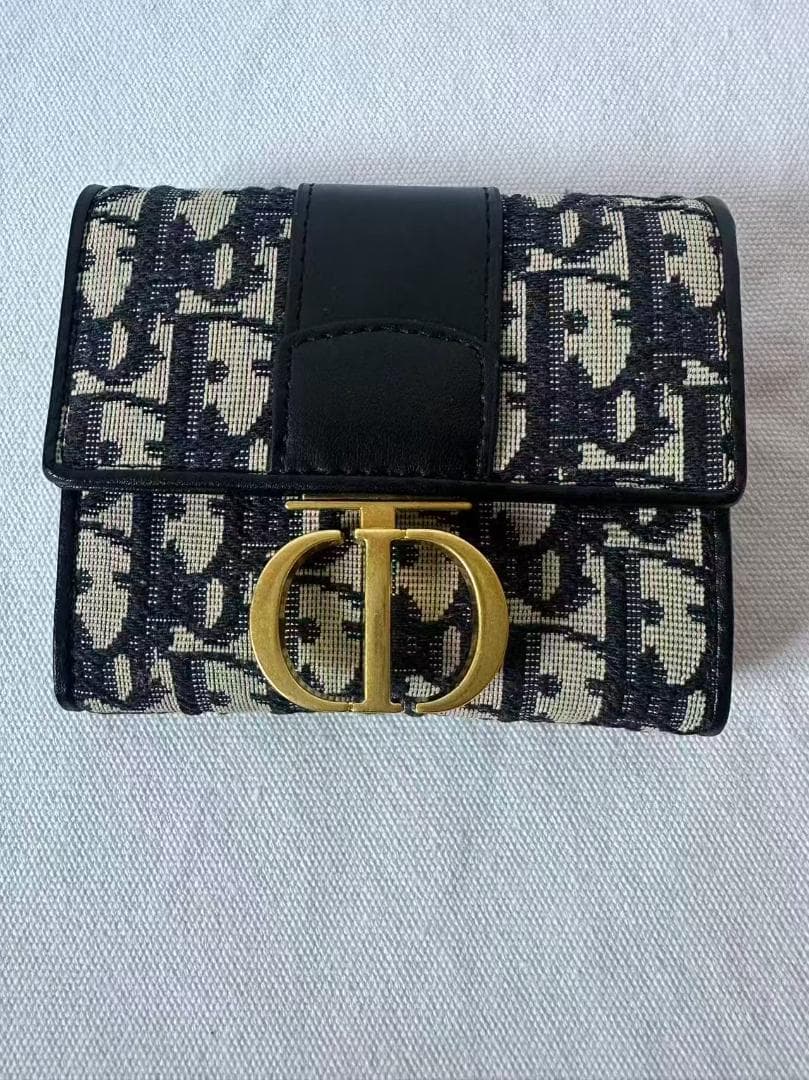 【美品】Dior コンパクトウォレット