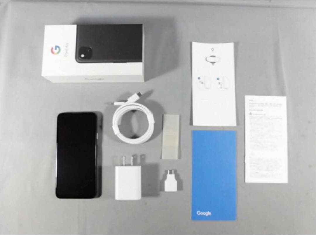Google Pixel 4a 本体 ブラック 付属品あり