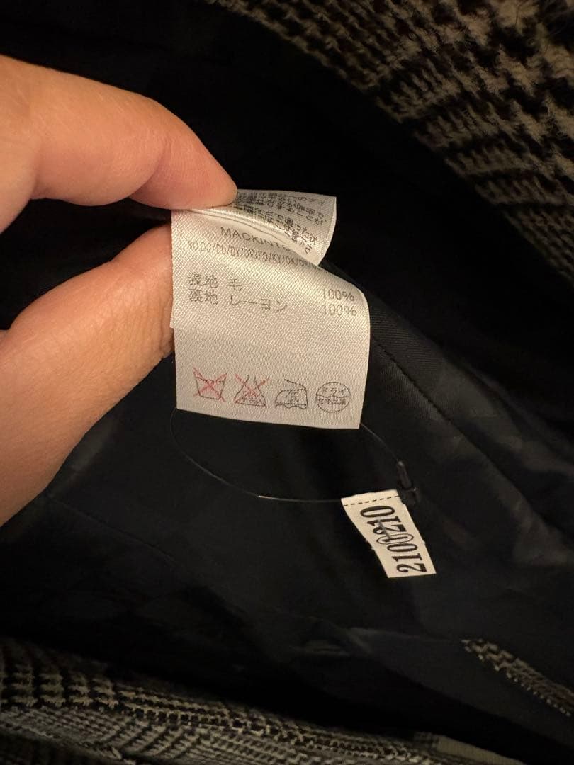 【定価約15万円】MACKINTOSH（マッキントッシュ）　チェスターコート