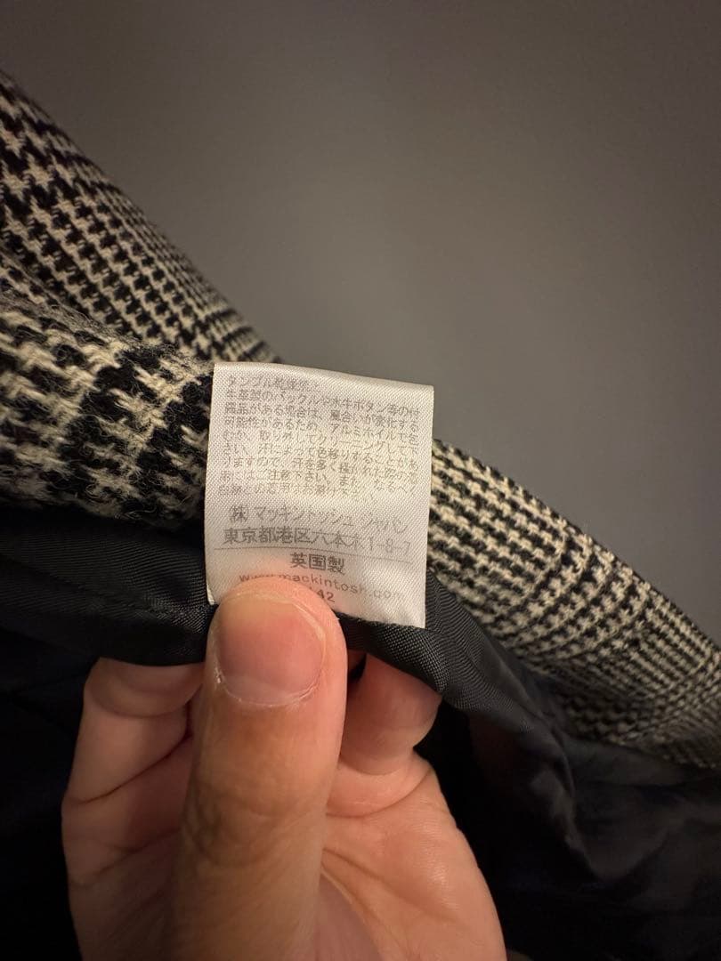 【定価約15万円】MACKINTOSH（マッキントッシュ）　チェスターコート