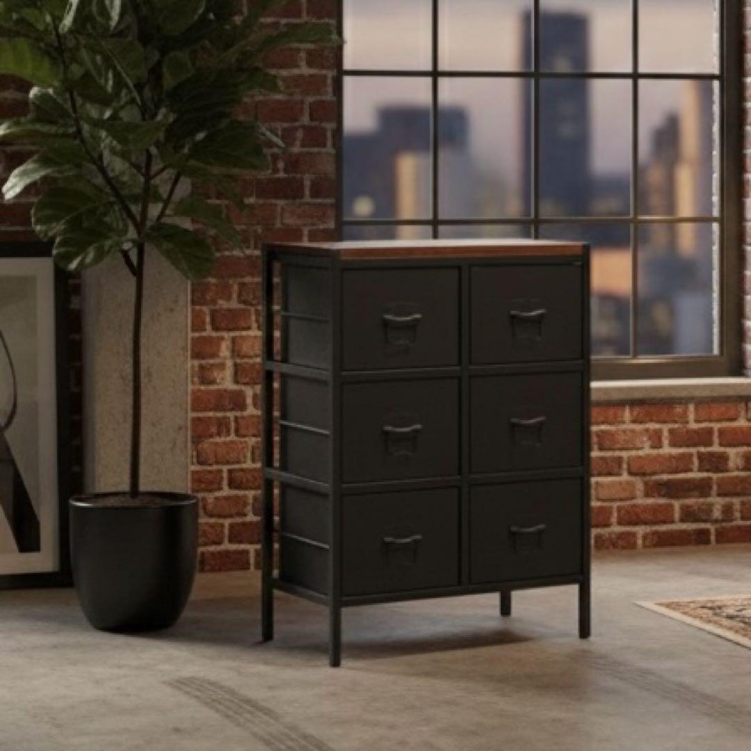 【インダストリアル】ドロワーチェスト◇アイアン◆