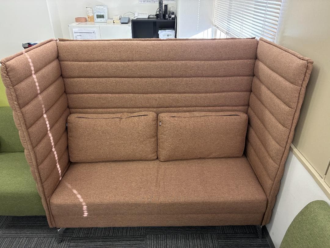 HIBISソファ ブラウン ファブリック