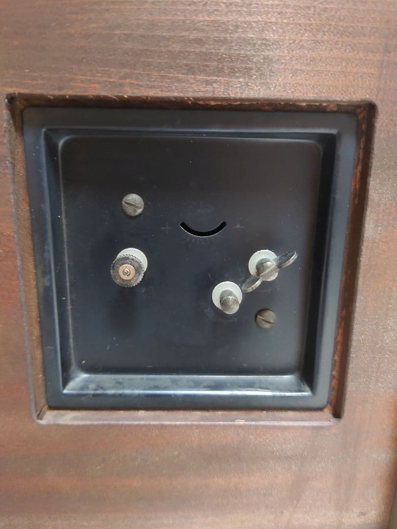 【2点セット】オルゴール付き木製置時計&オルゴール付き木製置物