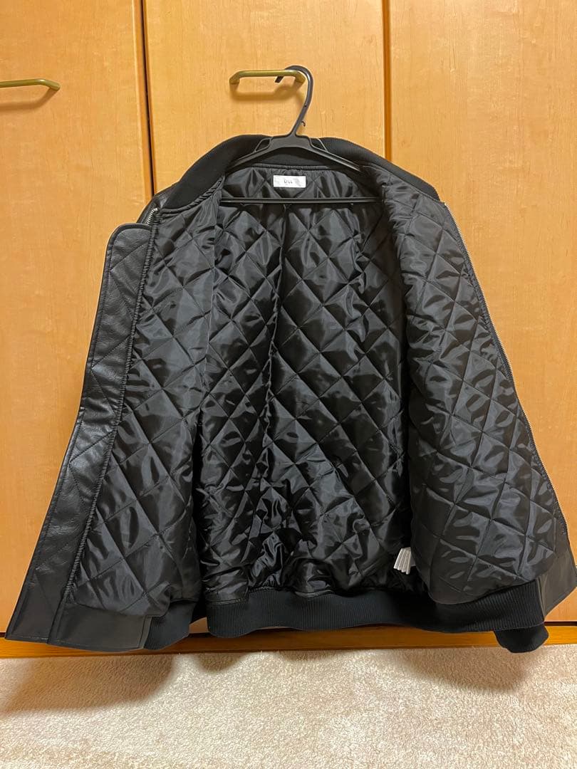 ルーズシルエットメタルジップ ボリュームma-1ブルゾン