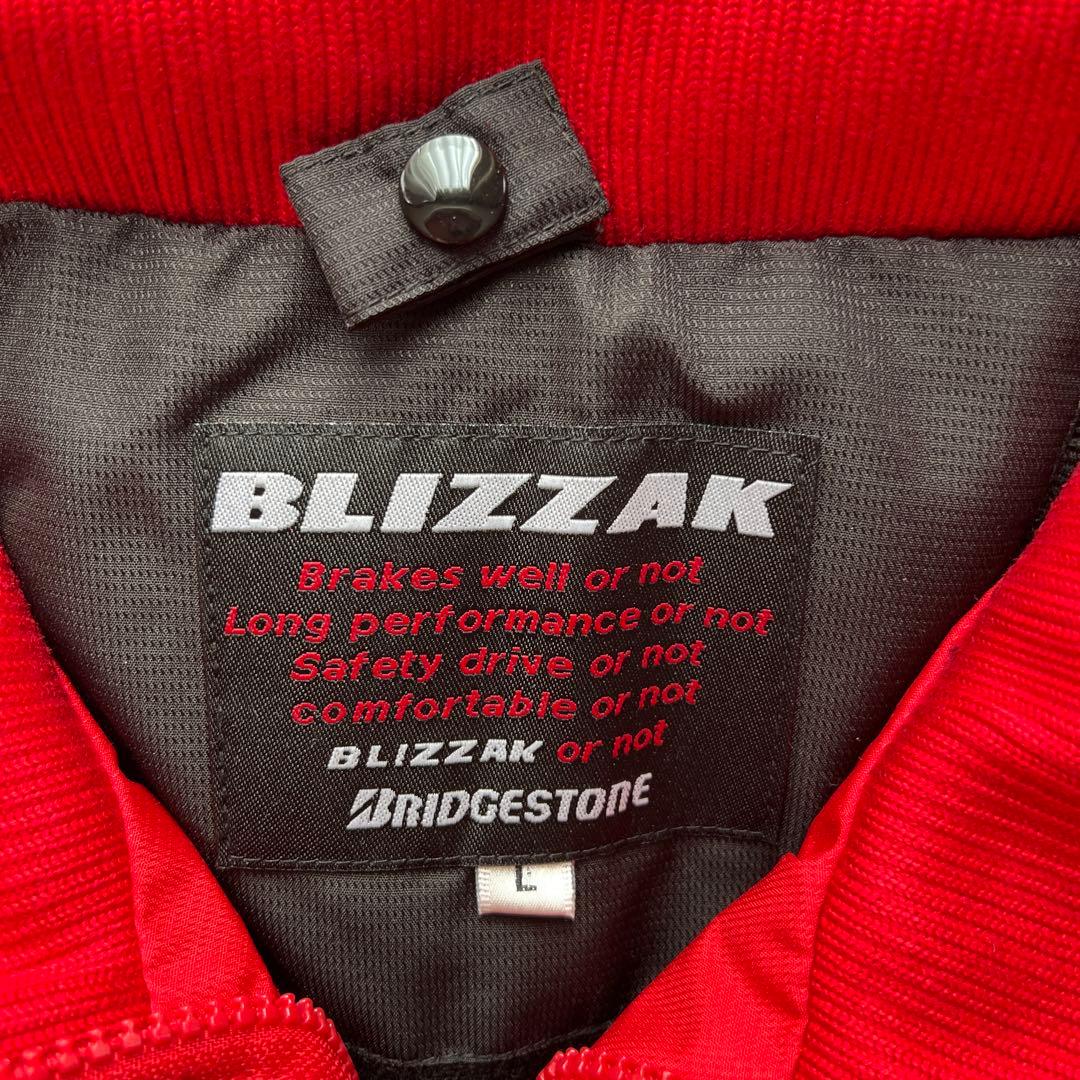 新品未使用BRIDGESTONE BLIZZAK ジャケット L黒赤　非売品