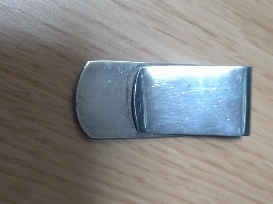 925シルバー マネークリップ 装飾デザイン