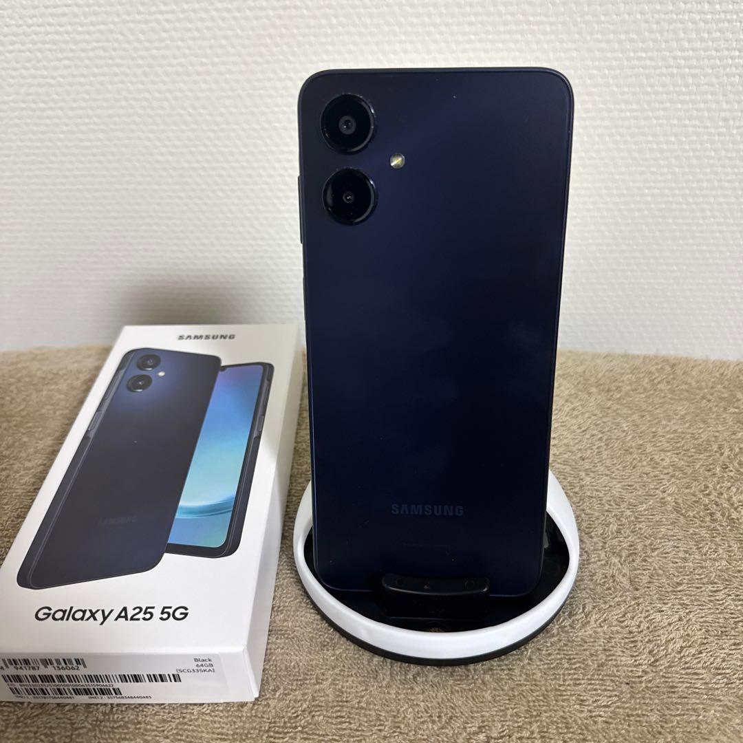 Samsung Galaxy A25 5G 本体 ブラック 箱付き