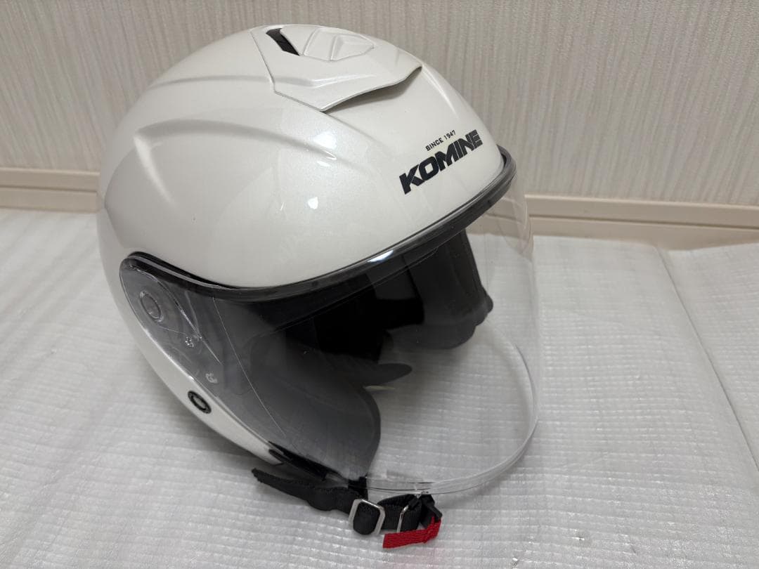 コミネ(KOMINE) ジェットヘルメット パールホワイト M HK-172