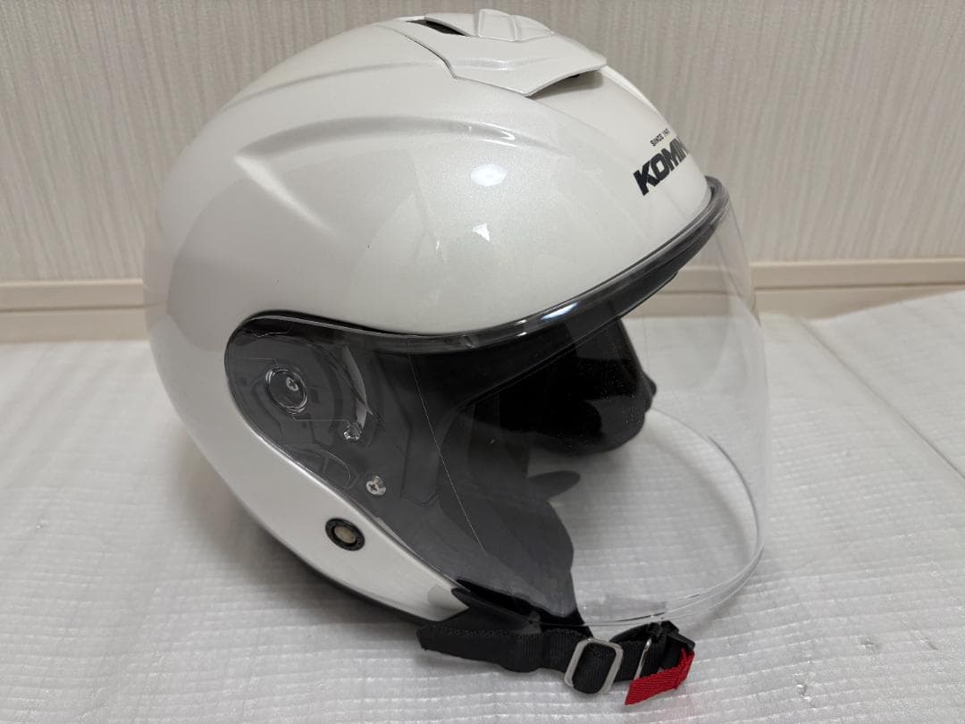 コミネ(KOMINE) ジェットヘルメット パールホワイト M HK-172