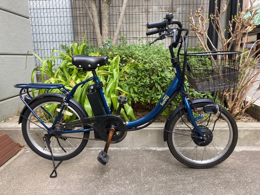 電動アシスト自転車 ネイビー
