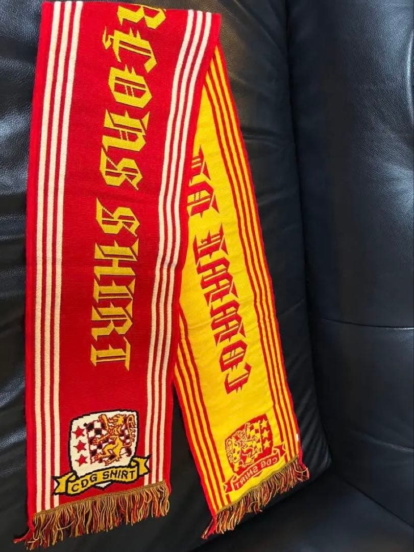 COMME des GARCONS shirt サッカーマフラー 美品