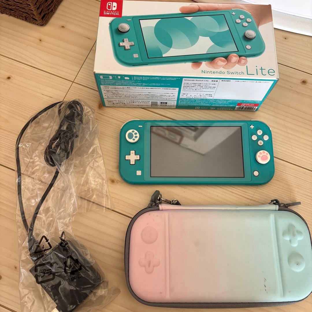 Nintendo Switch Lite ターコイズ 本体【中古品】