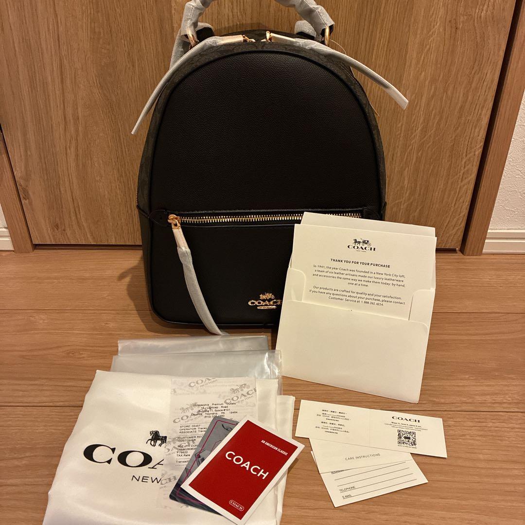 《新品未使用》《値下げ可》《人気》コーチ　リュック