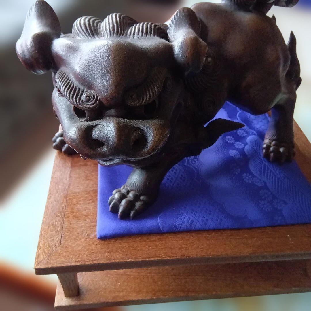 備前焼唐獅子