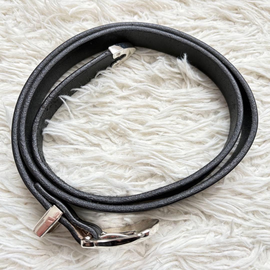 美品　TORY LEATHER トリーレザー ナロー ウエスタン ベルト W34