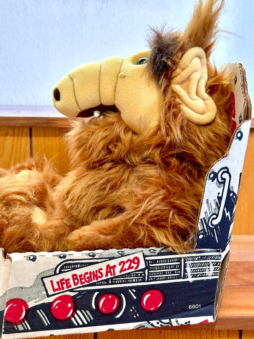 [超希少] ALF アルフ 1986年製 タグ&箱付き ぬいぐるみ ヴィンテージ