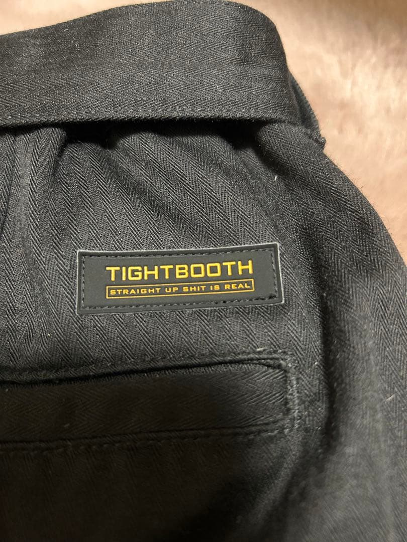TIGHTBOOTH herringbone バギーパンツ