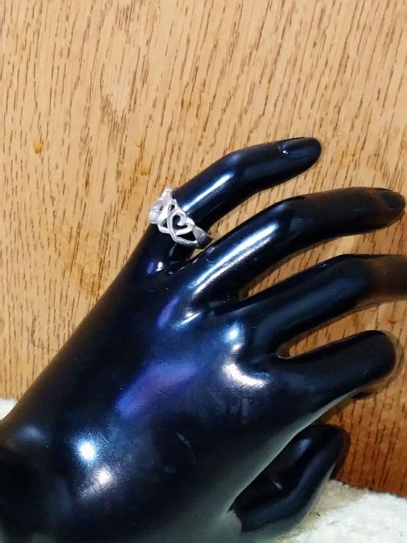 ティファニーパロマピカソ　トリプルラビングハートリング 6号　SV925