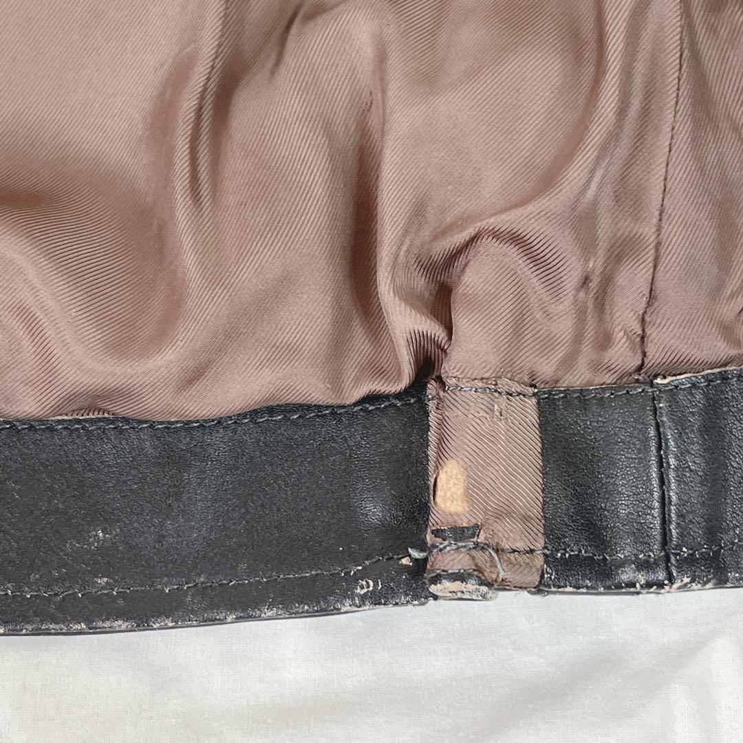 ★アナクロノーム★【レザーライダース】シングルライダース　HONDA