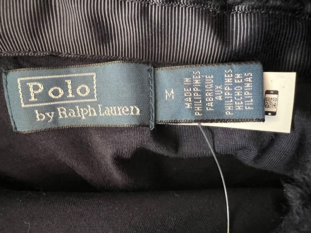 POLOベア　2025限定品　ハイパイルフリースモックネック　ネイビー　M 新品