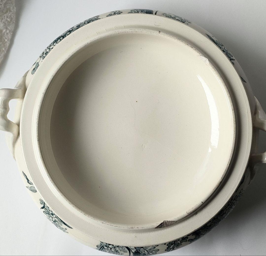 希少　美品　ジアン　LILAS 　スーピエール　フランスアンティーク