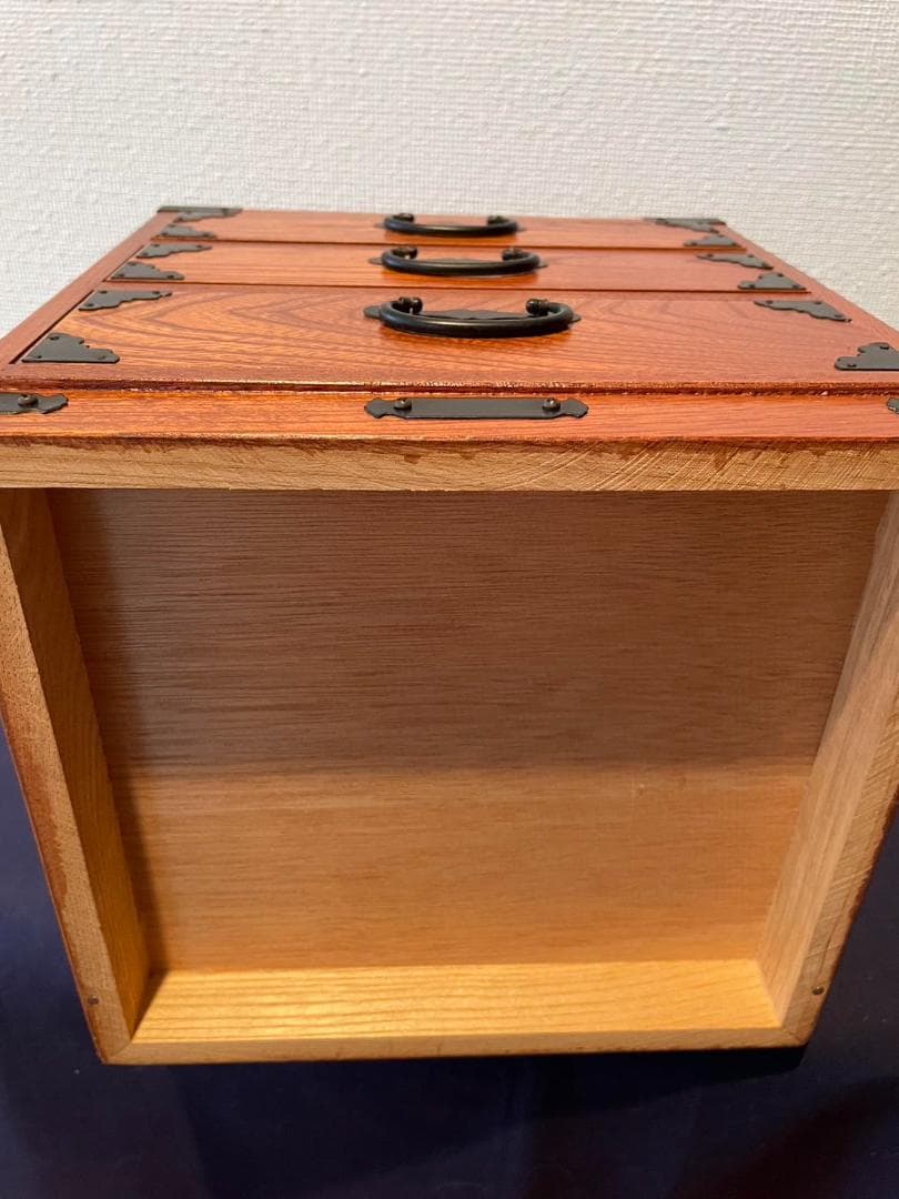 木製和たんす　引き出し3段