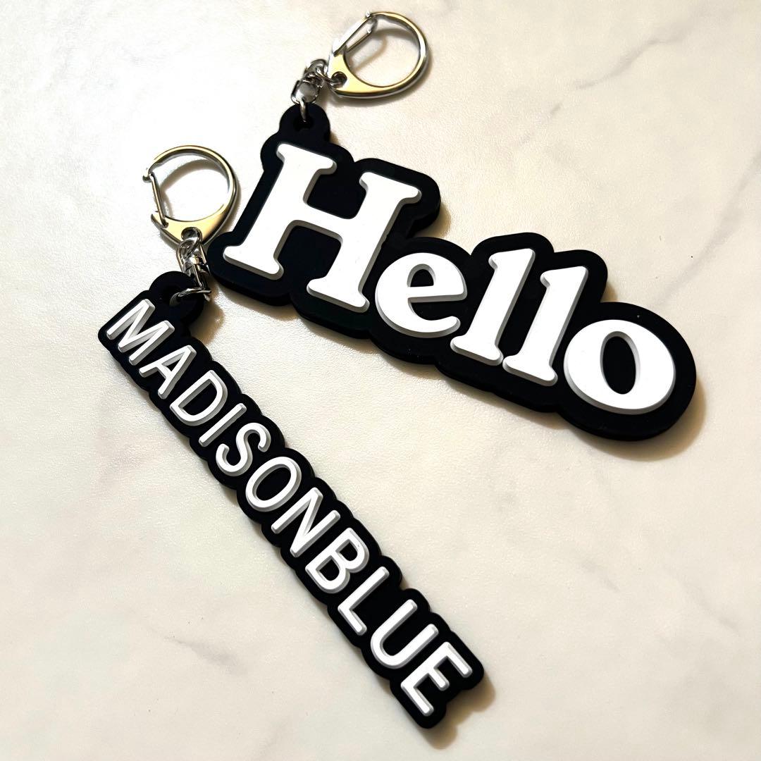 未使用品 マディソンブルー HELLO キーホルダー 2個セット