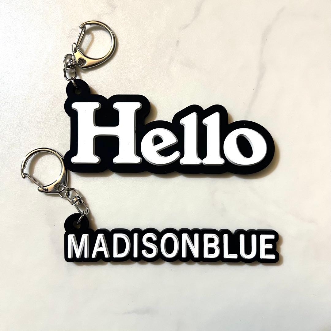 未使用品 マディソンブルー HELLO キーホルダー 2個セット