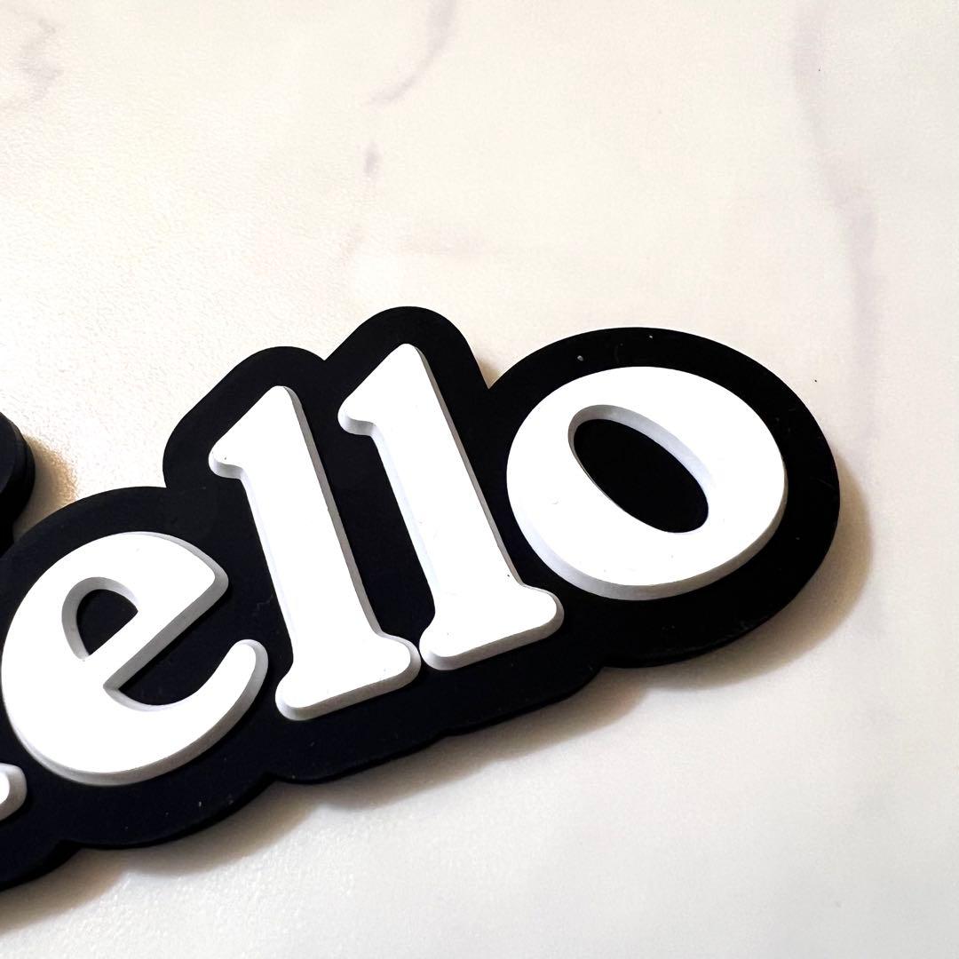 未使用品 マディソンブルー HELLO キーホルダー 2個セット