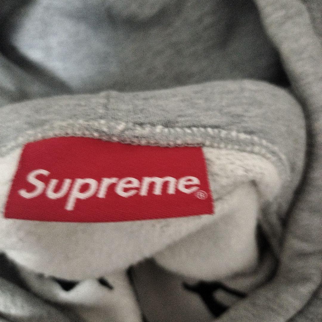 ナッパ SUPREME グレー パーカー