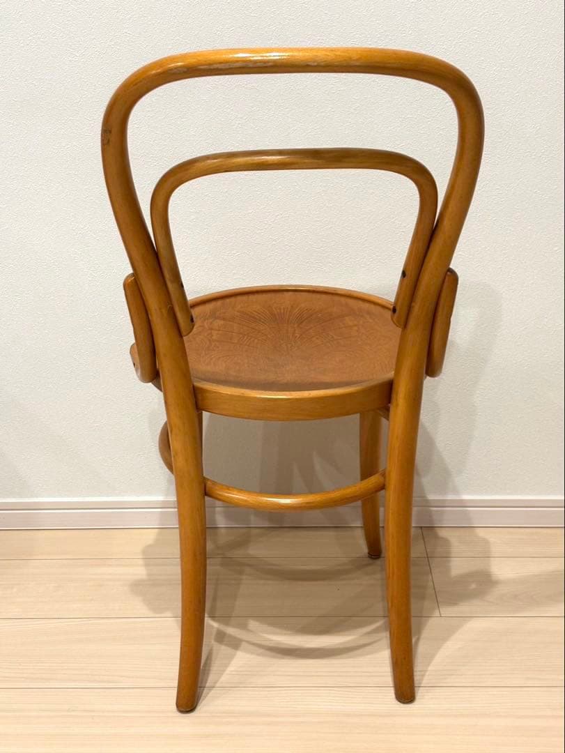 秋田木工 ダイニングチェア 軽量 曲木 ブナ 2脚セット