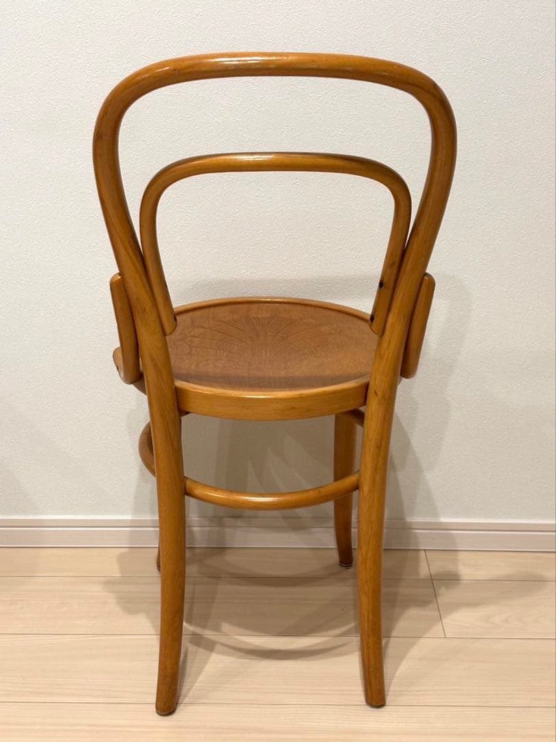 秋田木工 ダイニングチェア 軽量 曲木 ブナ 2脚セット