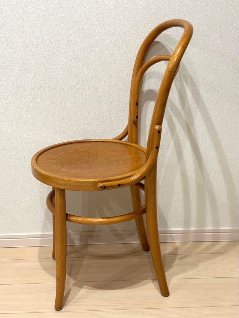 秋田木工 ダイニングチェア 軽量 曲木 ブナ 2脚セット