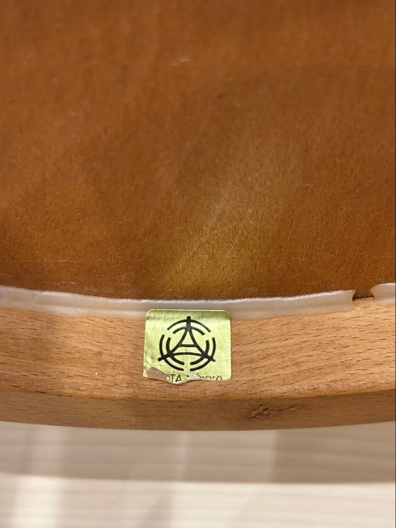 秋田木工 ダイニングチェア 軽量 曲木 ブナ 2脚セット