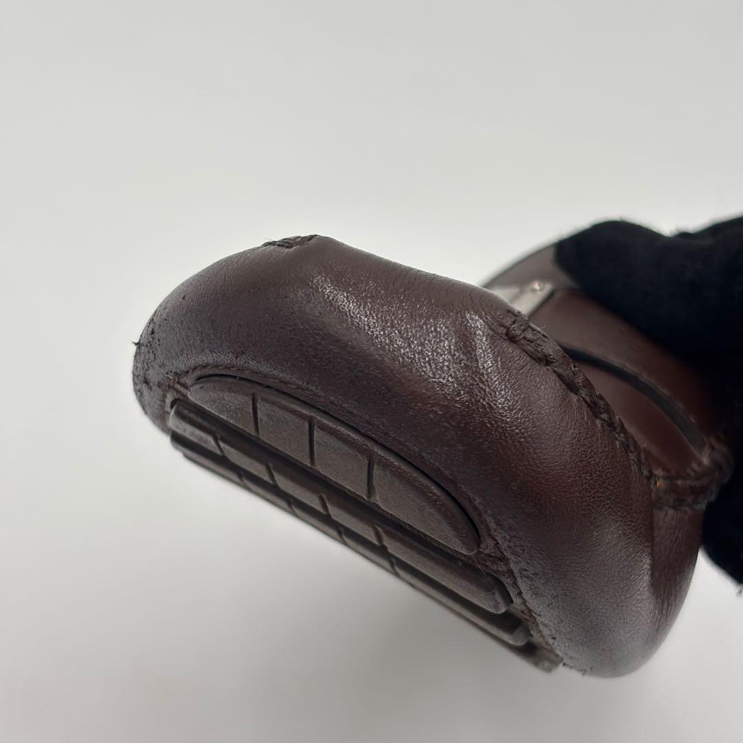 ルイヴィトン レザー ドライビングシューズ　5.5 約23.5㎝ ブラウン