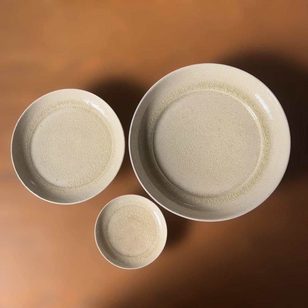 田中大喜さんの台皿大中小3点　新品未使用　本日お値下げ