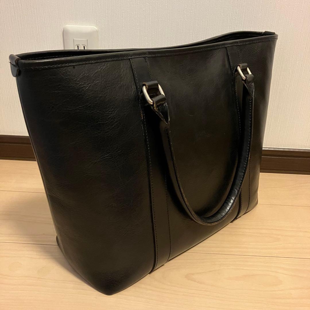 【美品】 42ND  HIGHLAND レザー トートバッグ 黒