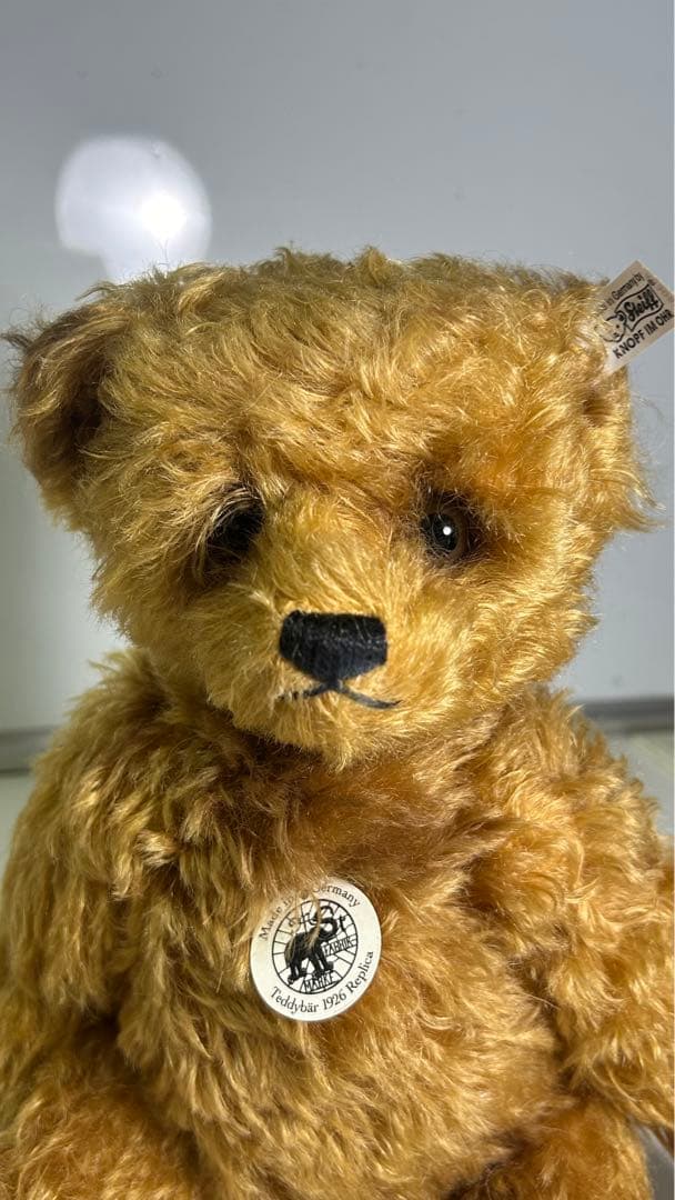 シュタイフ【steiff】テディベア1926レプリカ レディッシュブロンド